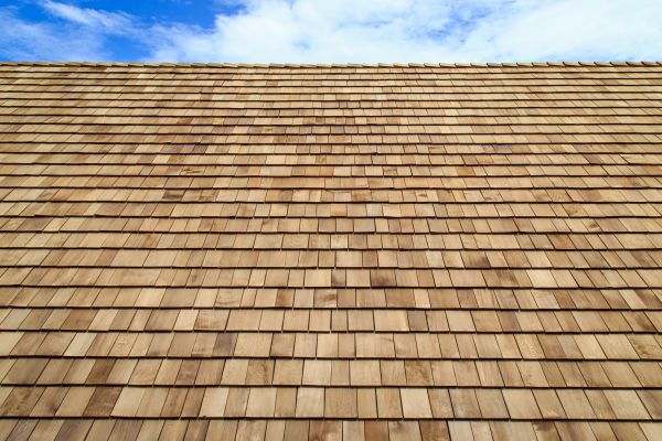 Cedar Shake Roof Installation