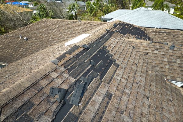 Roof Wind Damage Repair Service