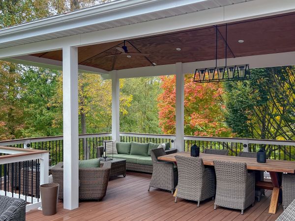 Deck Roof Installation